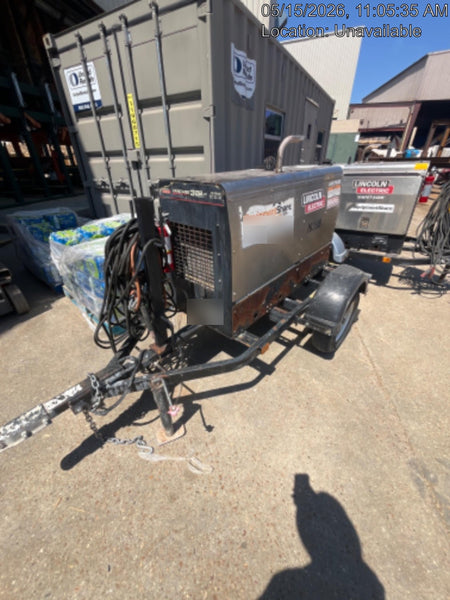 2018 Lincoln Electric Vantage 322 Lincoln Vantage 322 Welder Ready Pak 3 - Vantage 322, Trailer, Fender and light kit, Cable rack