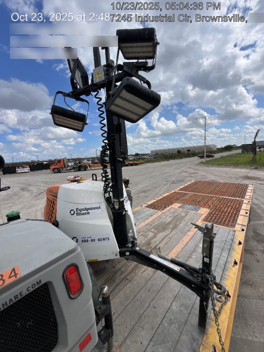 2024 Generac MLT2 Diesel, Flex Switch 120V Input, Powerzone Controller, 
(4) 320W LED Lights, 4kW Generator, 39.9 Gal Fuel Tank, 2" Ball, T3