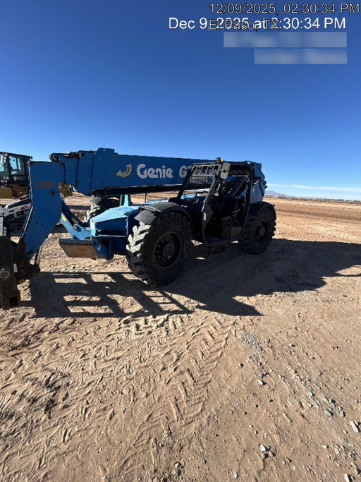 2018 Genie GTH-1056 Genie GTH-1056 w/ROPS, Work Lights, Solid Tires, RH Cab Mesh, Beacon, 60" Carriage and Forks