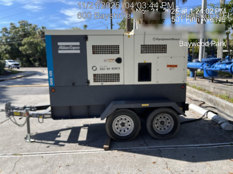 2022 ATLAS COPCO QAS 125