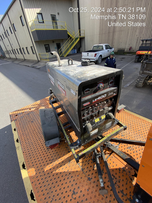 2024 Lincoln Electric LE400 Kubota V1505, Trlr, Cable Rack, Light Kit, ES Decals, T3