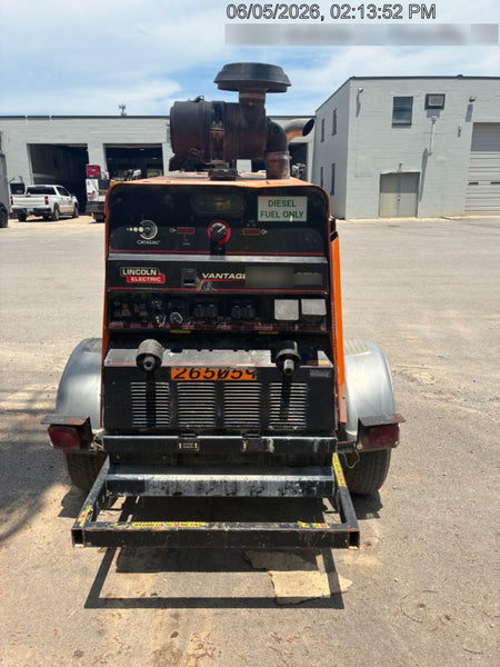 2022 Lincoln Electric Vantage 549X Crosslink Technology, Trailer Mounted, ES Decals, T3
