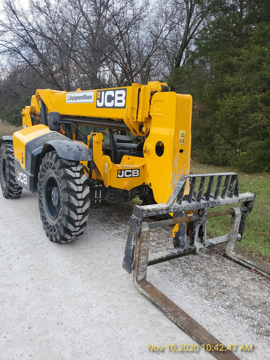 2020 JCB 509-42 Canopy, Solid Tires, Work Lights, Beacon, Aux Hydraulics, Back up Alarm, Lifting Eye, ES Decals