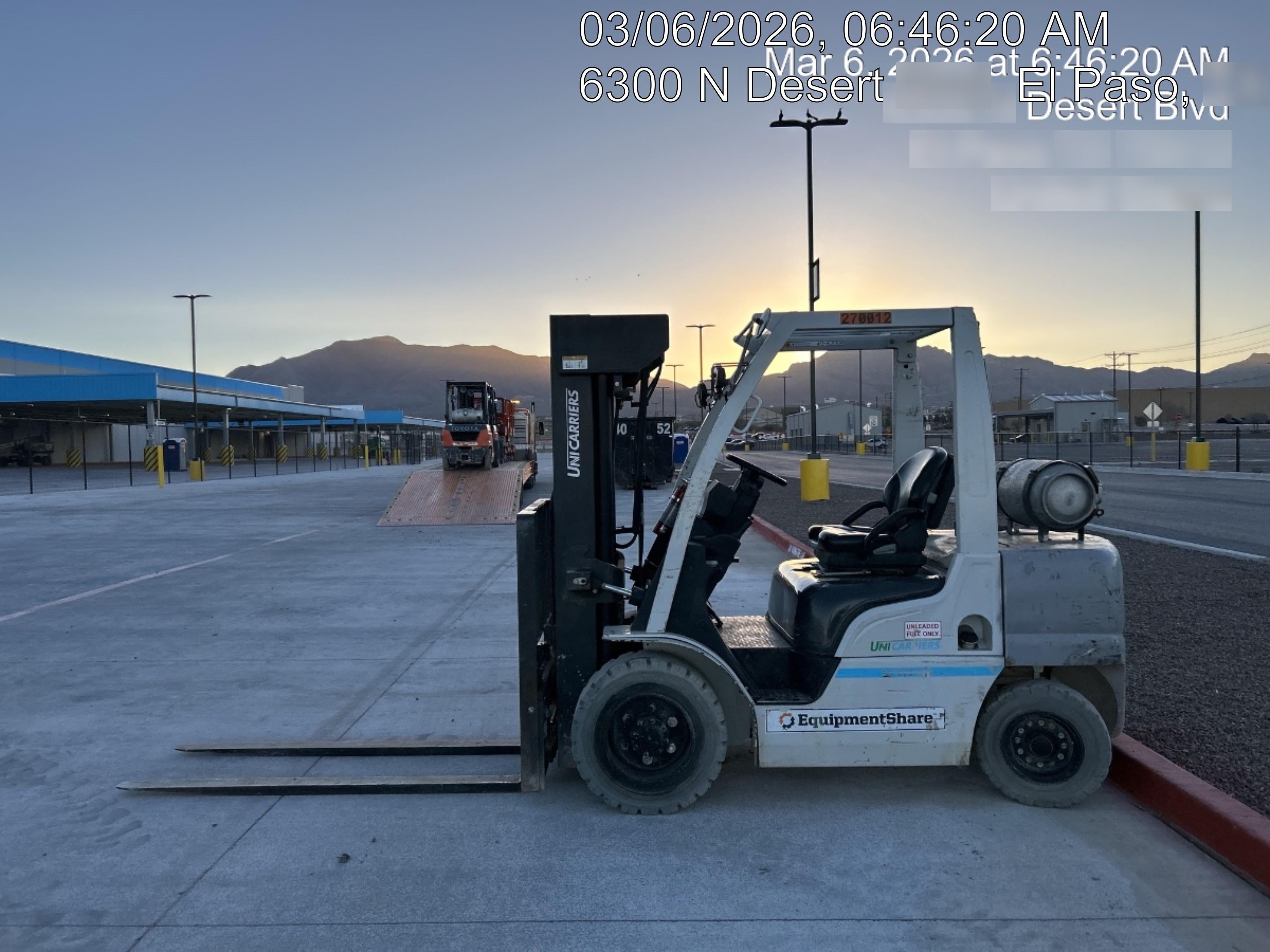 2022 UNICARRIER PF60DF QUAD