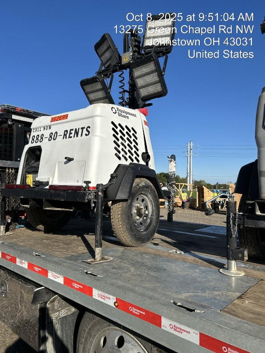 2023 Generac MLT2 Diesel, Flex Switch 120V Input, Powerzone Controller, 
(4) 320W LED Lights, 4kW Generator, 39.9 Gal Fuel Tank, 2" Ball, T3