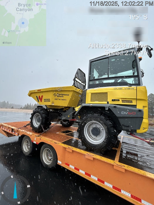 2025 WACKER NEUSON DV604 Cab Standard Tires