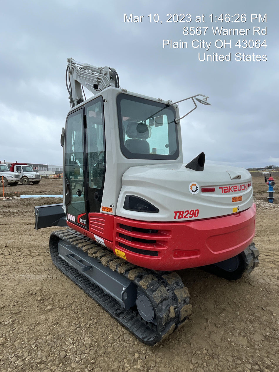 2023 TAKEUCHI TB290-CR