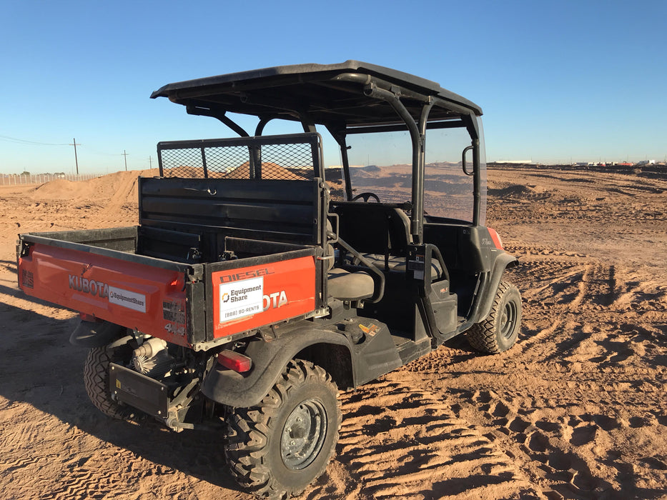 2020 Kubota RTV-X1140W-H Canopy, 4-Seater, Diesel, Windshield Acrylic Clear, LED Strobe, Backup Alarm