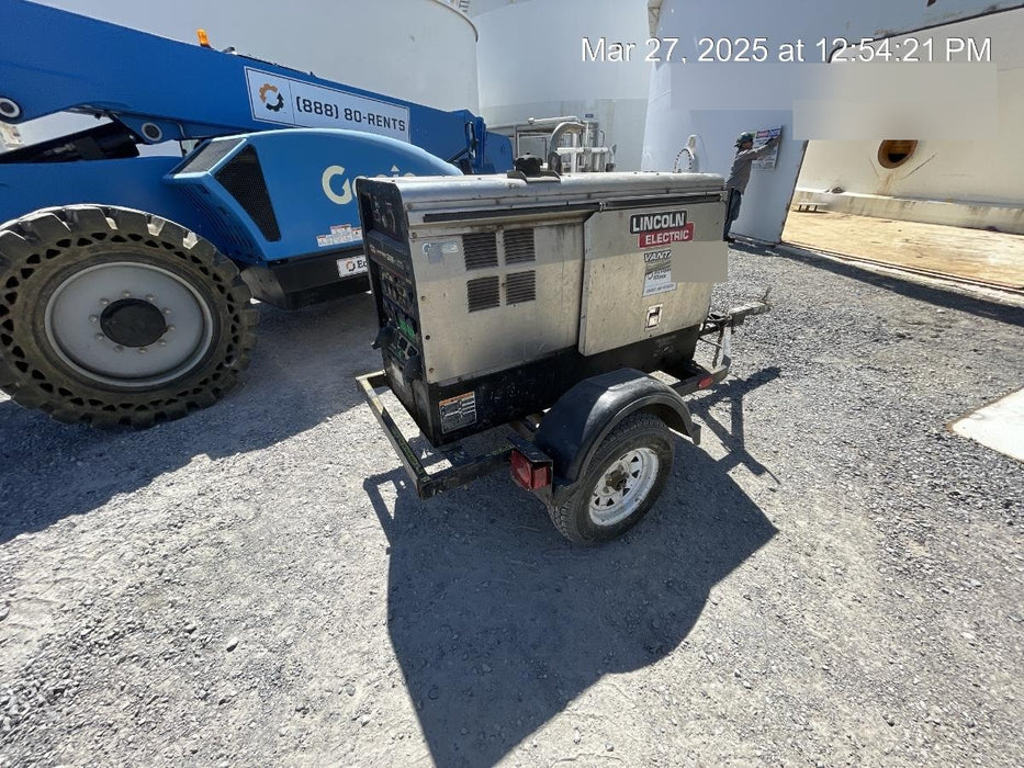 2018 Lincoln Electric Vantage 322 Lincoln Vantage 322 Welder Ready Pak 3 - Vantage 322, Trailer, Fender and light kit, Cable rack