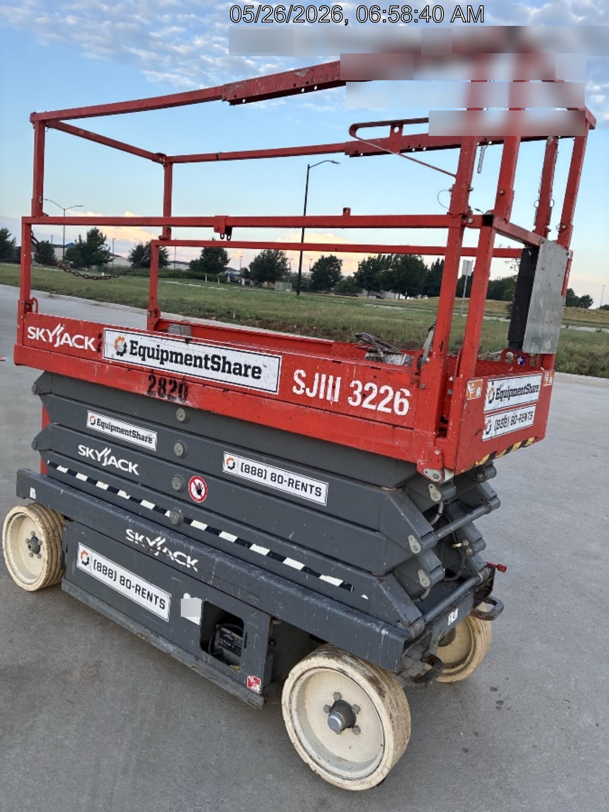 2017 Skyjack SJIII-3226 Standard, Skycode