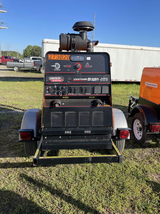 2022 Lincoln Electric Vantage 549X Crosslink Technology, Trailer Mounted, ES Decals, T3