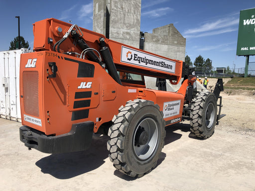 2020 Skytrak 10054 Cab/Heat/Air, Solid Tires, Work Lights, Beacon, Aux Hydraulics, Back up Alarm, Lifting Eye, ES Decals