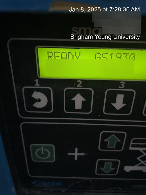 2018 Genie GS-1930 Genie GS-1930 w/Fixed Rail, Chain Entry