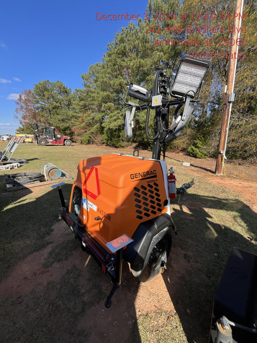 2024 Generac MLT6SKDS-STD4 ELEC WINCH Diesel, Electric Winch Mast, Powerzone Controller, (4) 320W LED Lights, 4kW Generator, 39.9 Gal Fuel Tank, 2" pintle, T3