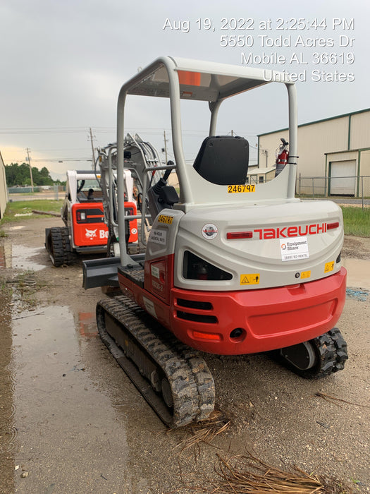 2022 TAKEUCHI TB235-2R