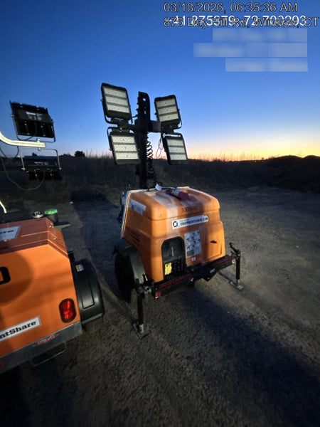2023 Generac MLT2 Diesel, Flex Switch 120V Input, Powerzone Controller, (4) 320W LED Lights, 4kW Generator, 39.9 Gal Fuel Tank, 2" Ball, T3
