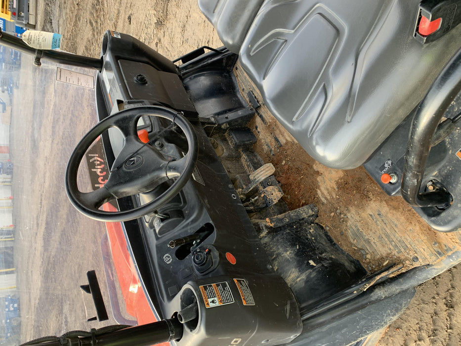 Kubota RTV-X1140W-H 4WD utility cart -LED strobe -Windshield tempered glass -Plastic canopy -Wire harness kit -Backup alarm
