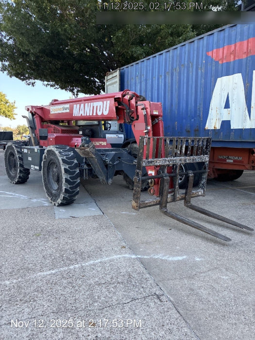 2018 Manitou MTA10055 Manitou MTA10055 - Canopy, Worklights, Beacon, 66" Carriage, 60" Forks, Solid Tires, Aux Hydraulics