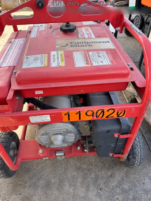 2020 Multiquip GA6HR Gen 6kW Honda GX340 GFCI Wheel Kit