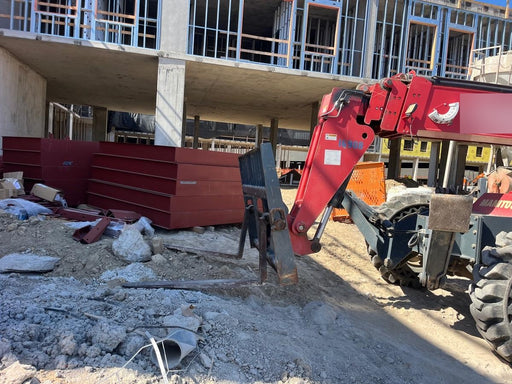 2019 Manitou MTA10055 MTA10055 - 120 HP T4, Canopy, Worklights/Strobe, Beacon, 66" Carriage, 60" Forks, Solid Tires, Lift Hook, Aux Hydraulics