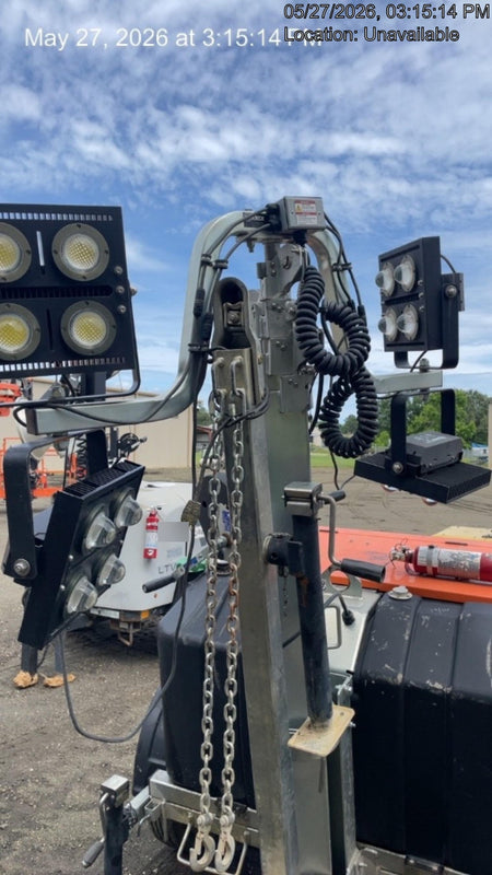 2023 Wanco WLTT-4MM4K Diesel, Deep Sea Controller, Shore Power Plug, Auto Start, (4) 350W LED Floodlights, 4kW Generator, 60 Gal Fuel Tank, 2" Ball, T3