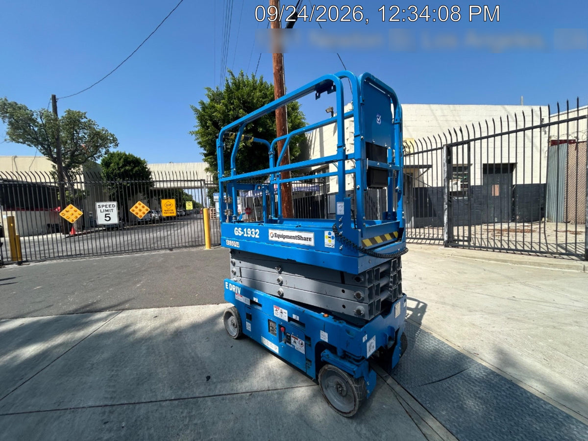 2024 Genie GS-1932 Electric Drive, Sld NM Tires, DBcns, T3 + Access Control