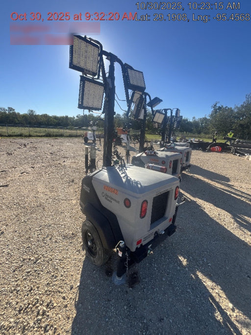 2024 Wacker Neuson LTT4 Diesel, Kohler KDW702, Deep Sea Controller, Auto Start, LED 320W, Bypass Outlet, T3