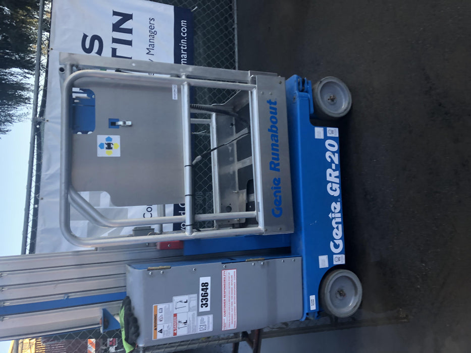 2019 GENIE GR-20