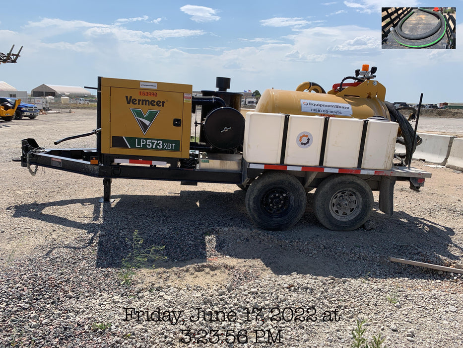 2021 Vac-Tron LP573XDT T4 Koehler Diesel Engine, 500 Gallon Debris Tank, x2 100 Gallon Water Tanks