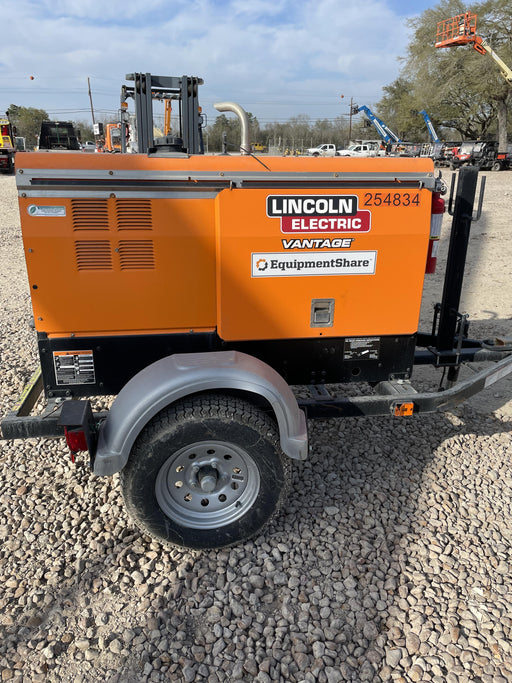 2022 Lincoln Electric LE400 Kubota V1505, Trlr, Cable Rack, Light Kit, ES Decals, T3