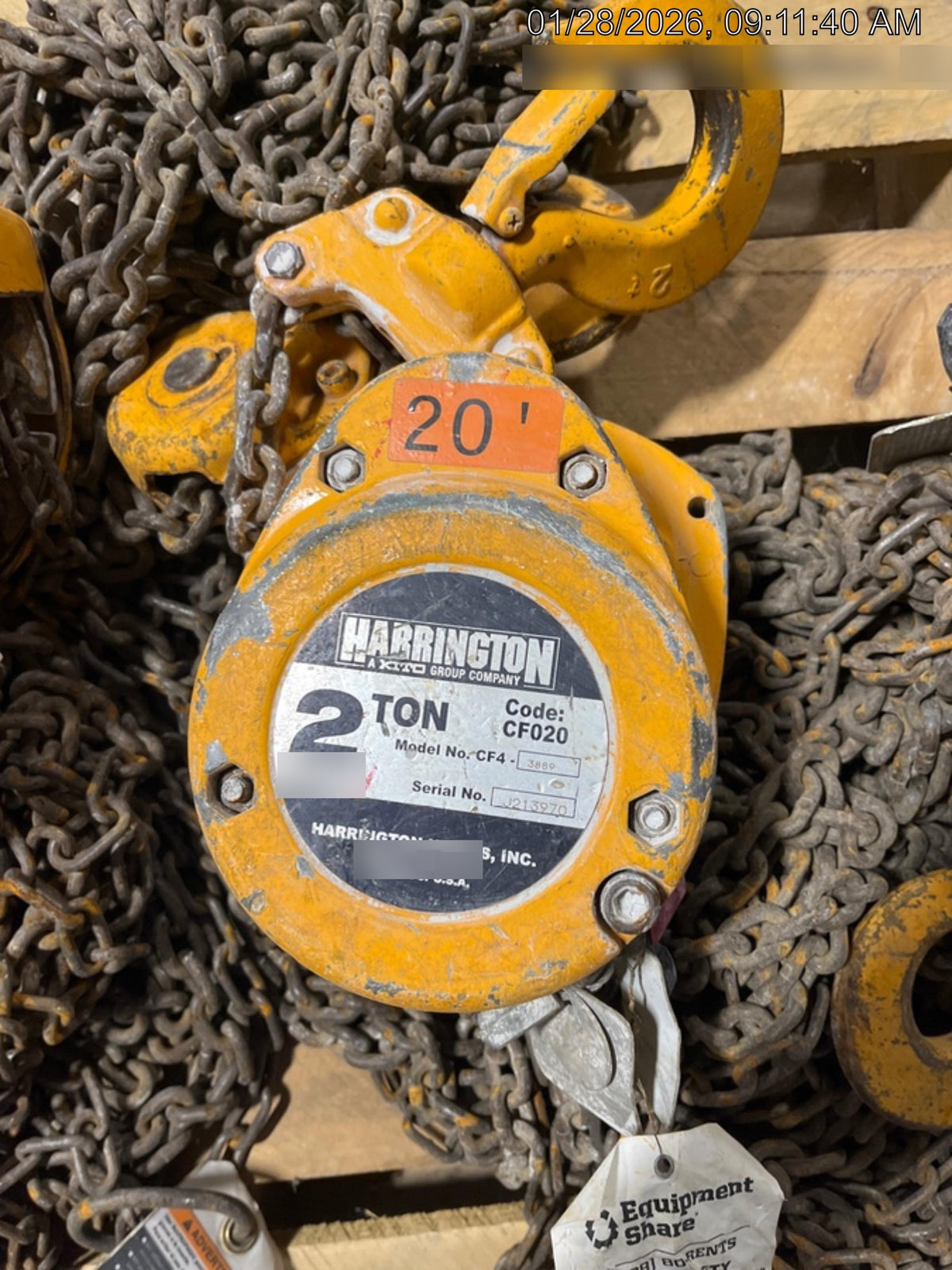 2020 HARRINGTON CF020-20
