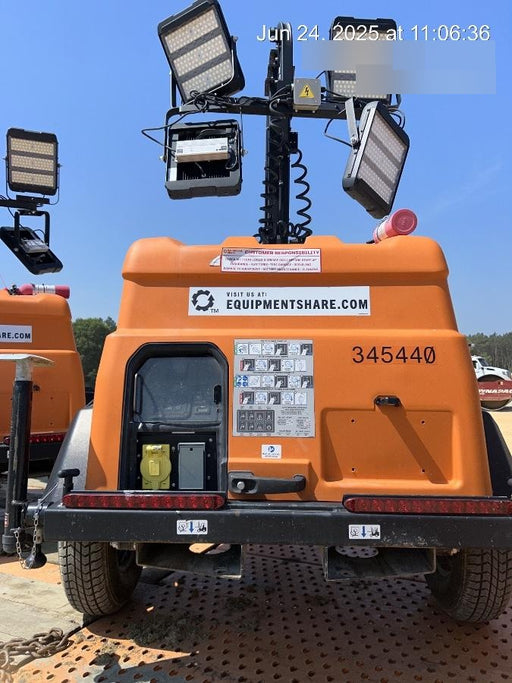 2023 Generac MLT2 Diesel, Flex Switch 120V Input, Powerzone Controller, (4) 320W LED Lights, 4kW Generator, 39.9 Gal Fuel Tank, 2" Ball, T3