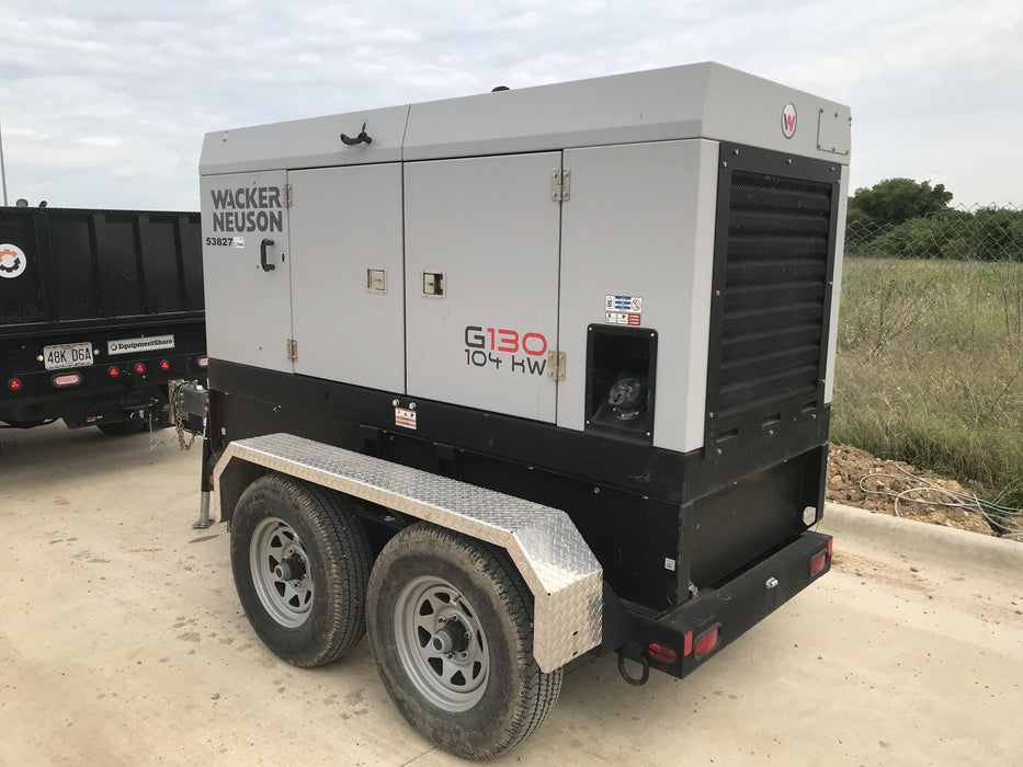 2019 WACKER NEUSON G130