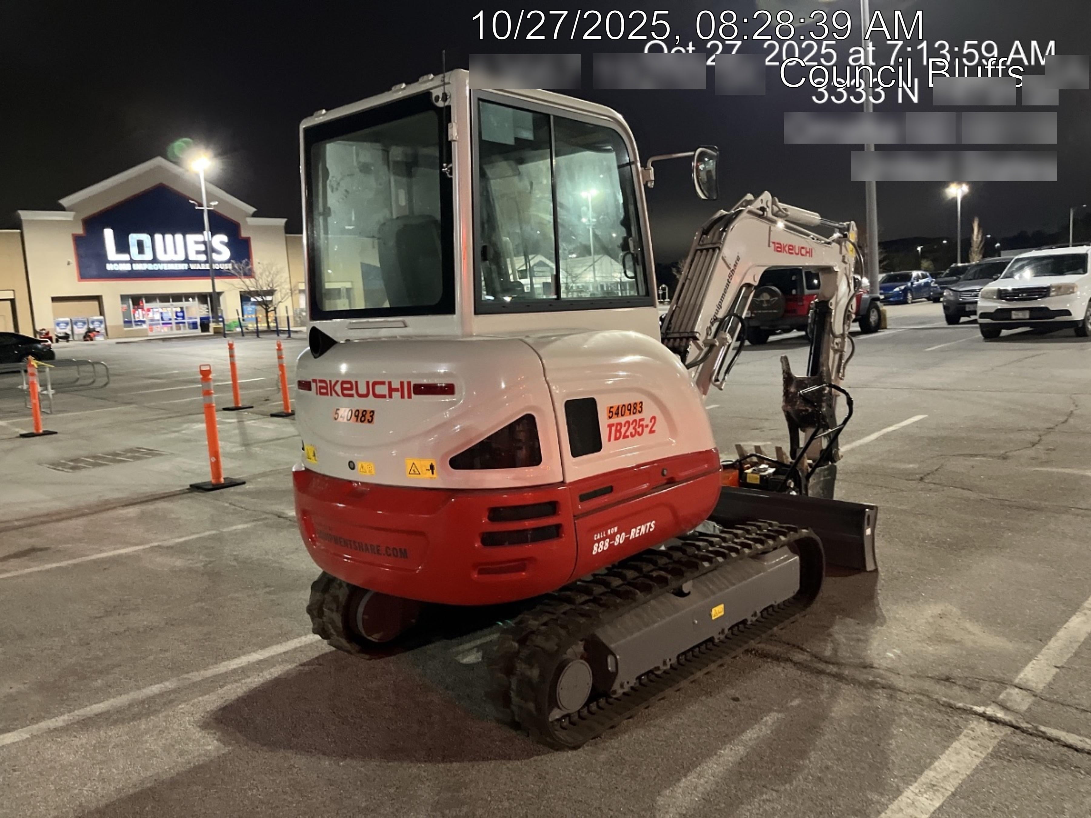 2025 TAKEUCHI TB235-2CR