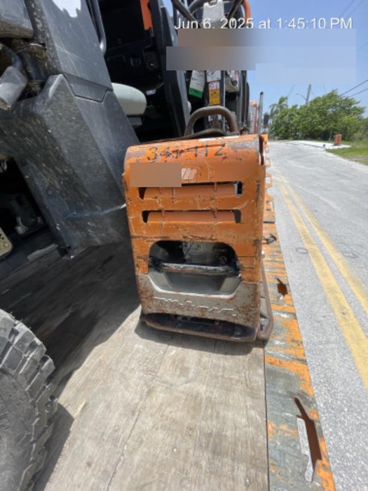 2023 Multiquip MV308GH Honda GX270, 18" Plate, Tachometer