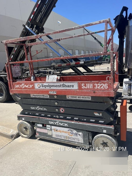 2016 Skyjack SJIII-3226 Standard Options