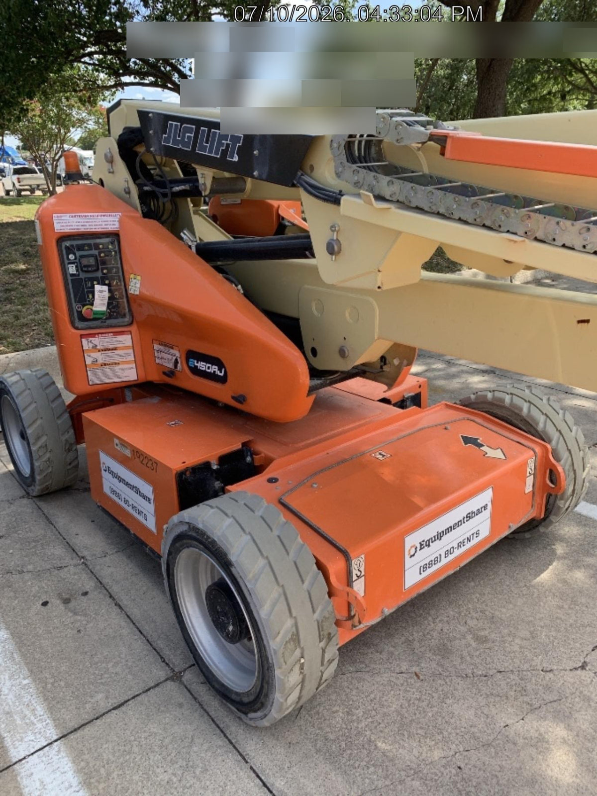 2021 JLG E450AJ
