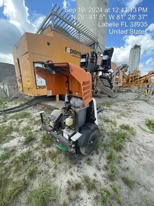 2023 Generac MLT2 Diesel, Flex Switch 120V Input, Powerzone Controller, 
(4) 320W LED Lights, 4kW Generator, 39.9 Gal Fuel Tank, 2" Ball, T3