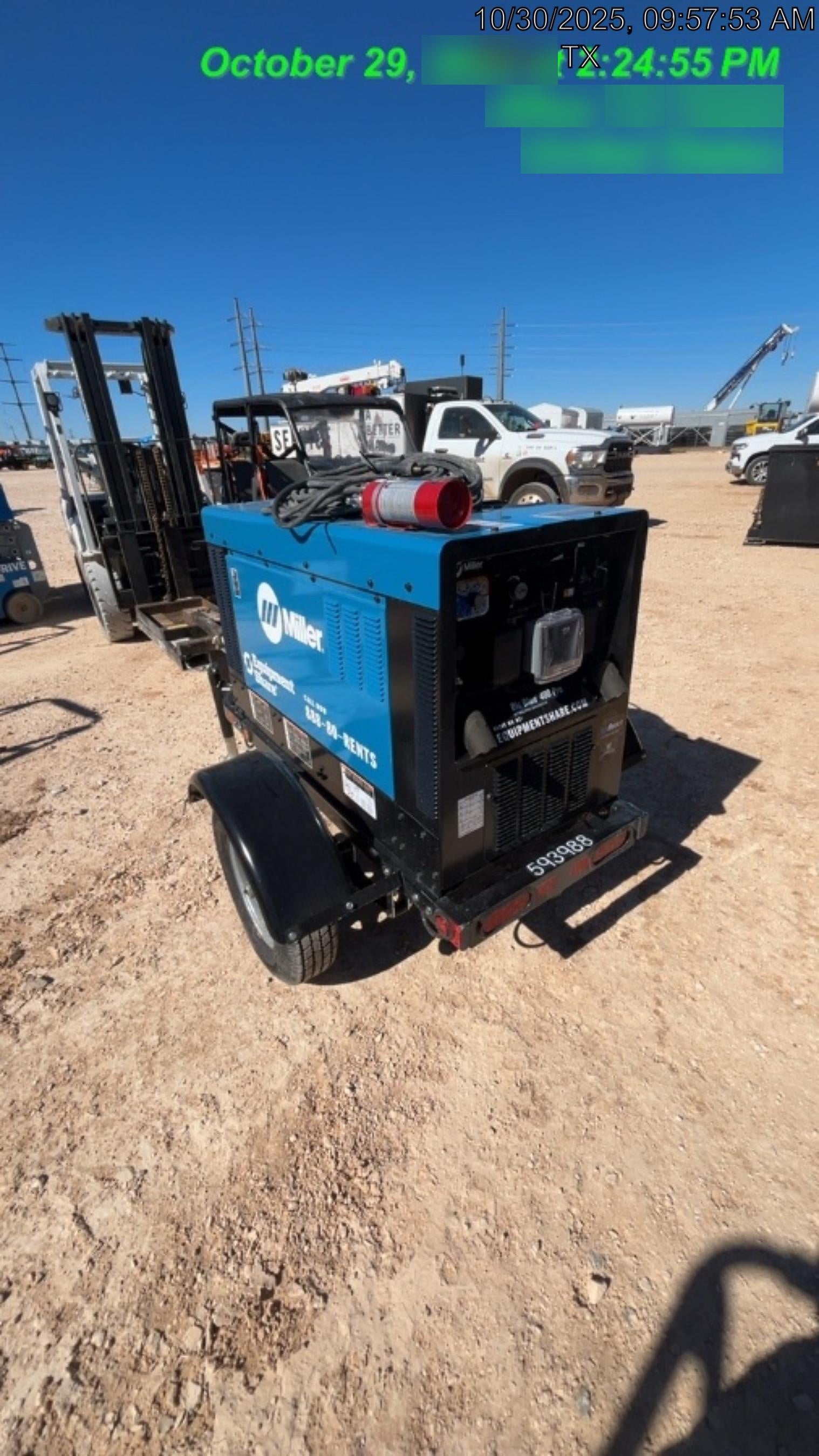 2025 MILLER ELECTRIC BIG BLUE 400