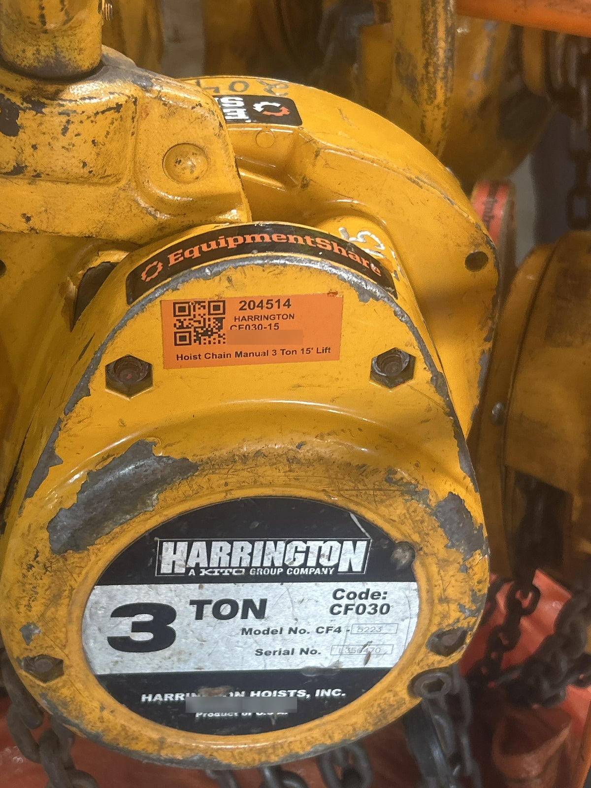 2021 HARRINGTON CF030-15