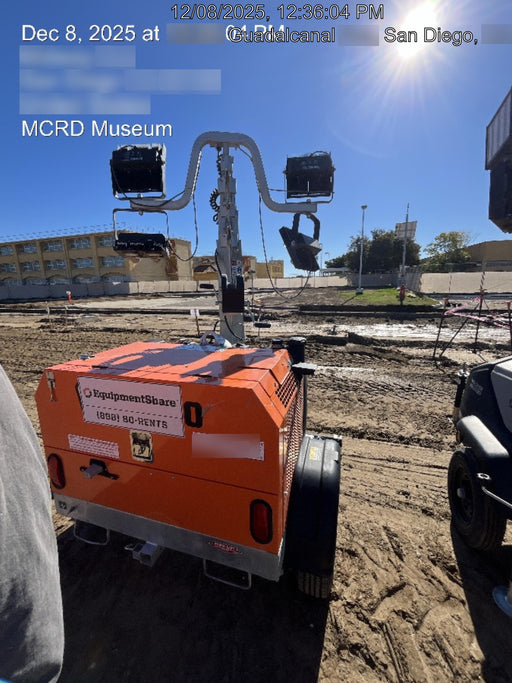 2024 Wanco WLTT-4MM4K Diesel, Deep Sea Controller, Shore Power Plug, Auto Start, (4) 350W LED Floodlights, 4kW Generator, 60 Gal Fuel Tank, 2" Ball, T3