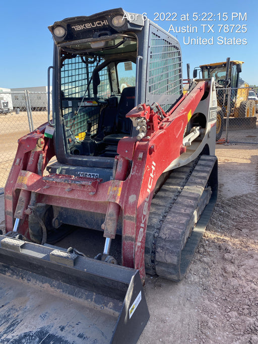 2020 Takeuchi TL12R2-CR Cab/Heat/Air, Hydraulic QC