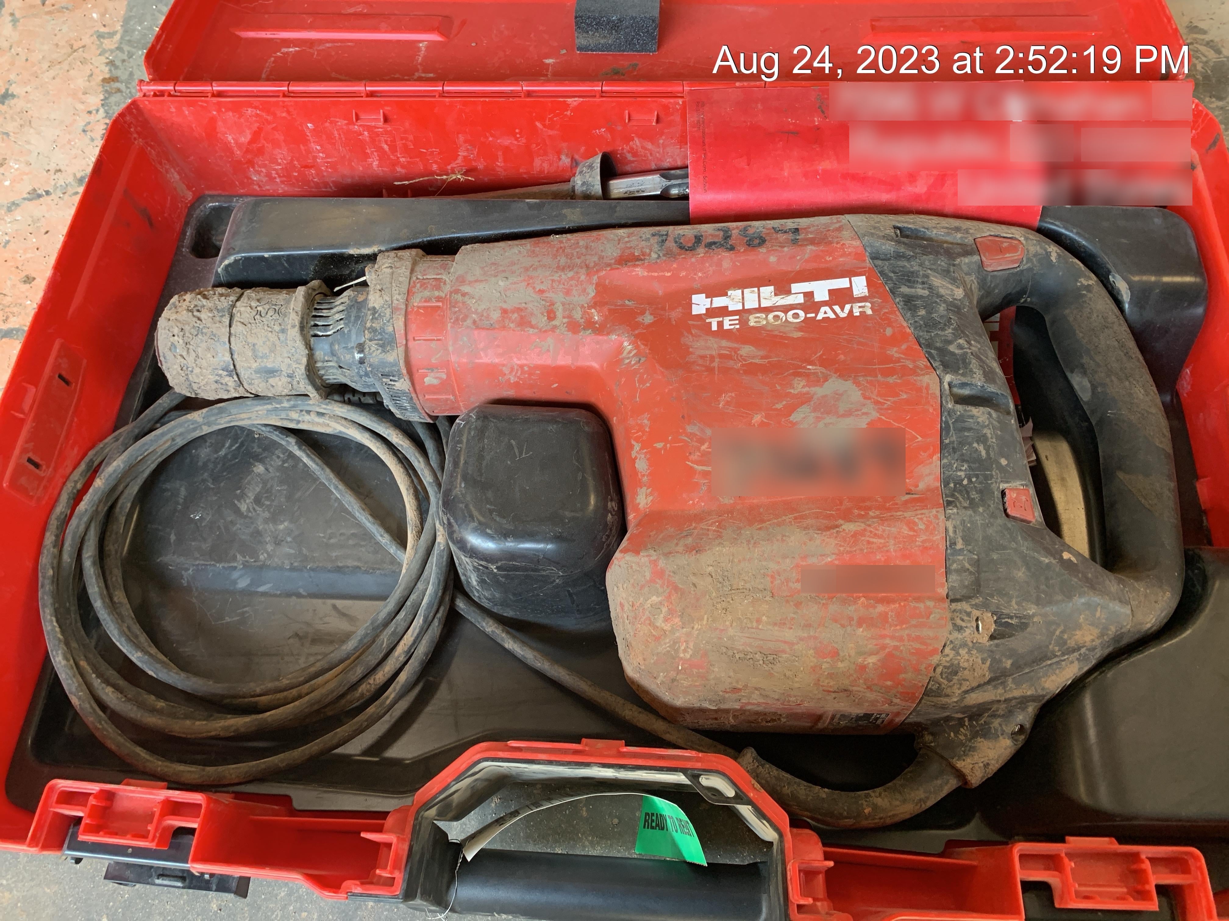 2020 HILTI TE 800-AVR