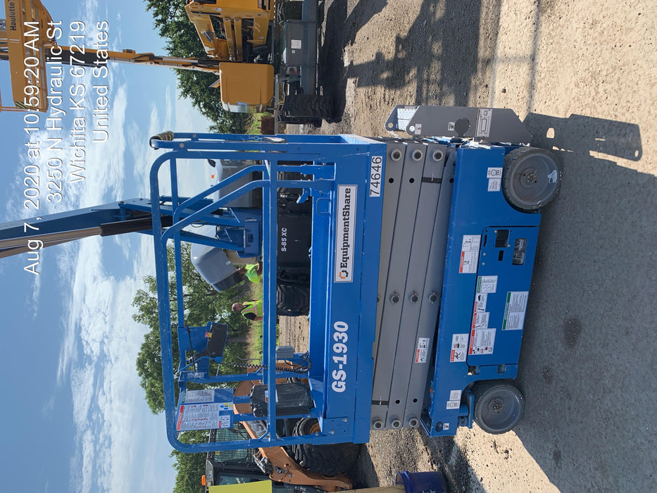 2020 Genie GS-1930 Fixed rails with chain entry gate - Pre A92.20