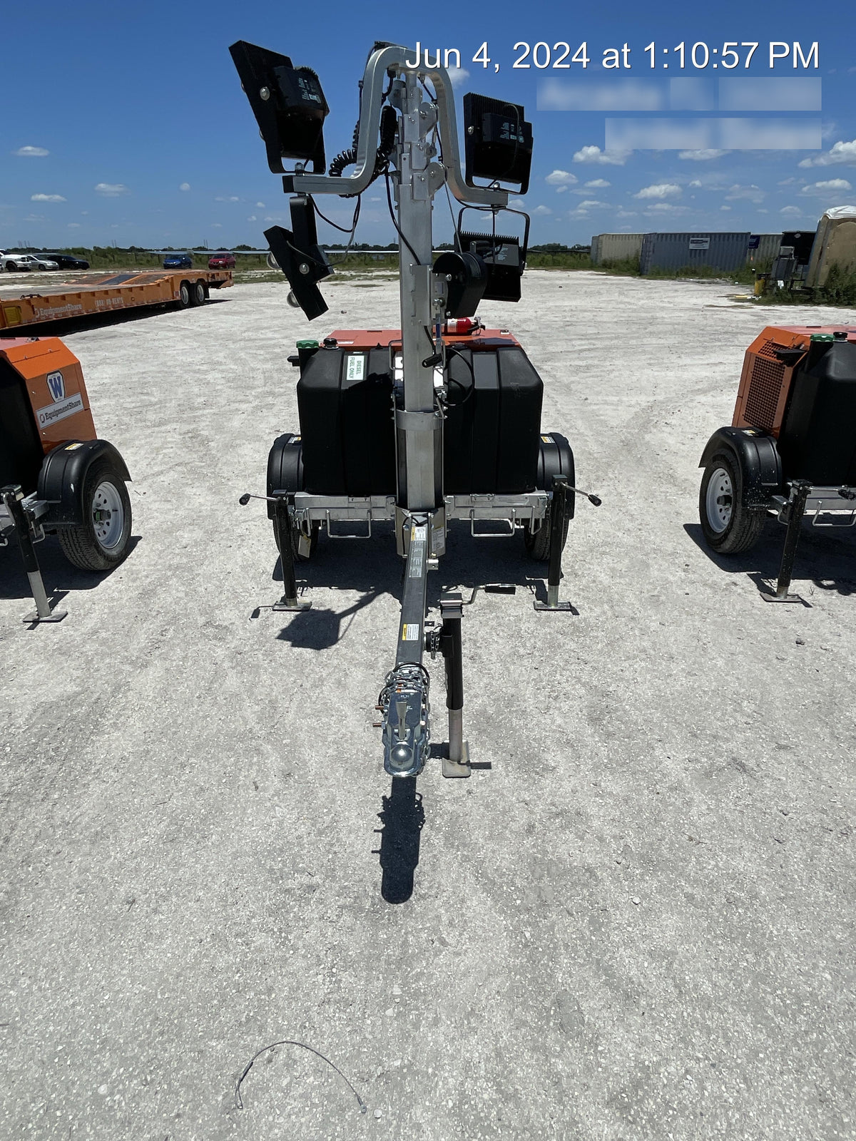 2023 Wanco WLTT-4MM4K Diesel, Deep Sea Controller, Shore Power Plug, Auto Start, (4) 350W LED Floodlights, 4kW Generator, 60 Gal Fuel Tank, 2" Ball, T3