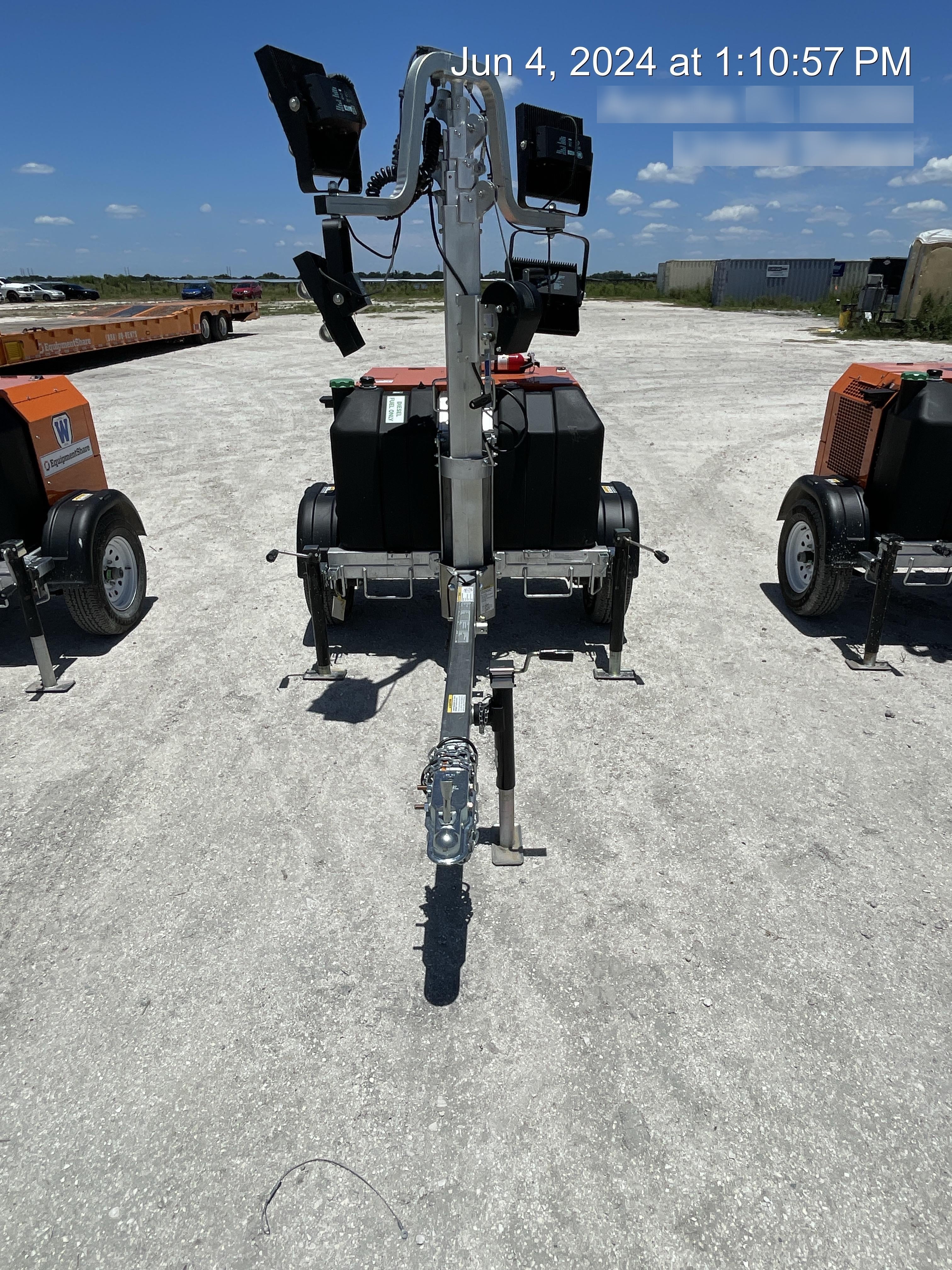 2023 Wanco WLTT-4MM4K Diesel, Deep Sea Controller, Shore Power Plug, Auto Start, (4) 350W LED Floodlights, 4kW Generator, 60 Gal Fuel Tank, 2" Ball, T3