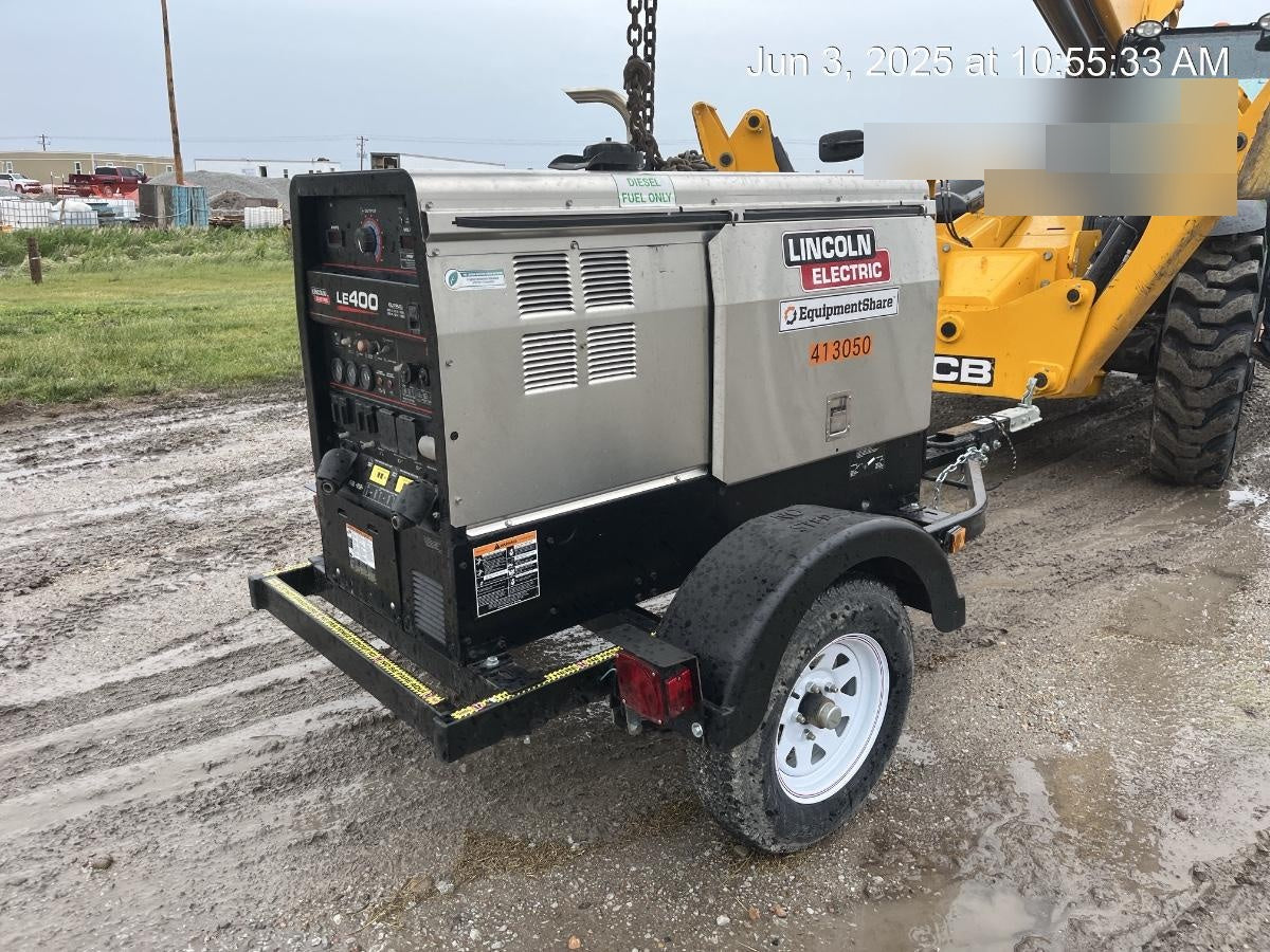 2024 Lincoln Electric LE400 Kubota V1505, Trlr, Cable Rack, Light Kit, ES Decals, T3