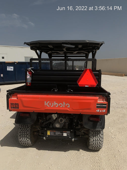 2022 Kubota RTV-X1140W-H Plastic Canopy, Windshield Acrylic Clear, LED Strobe Light, Wire Harness Kit, Back up Alarm