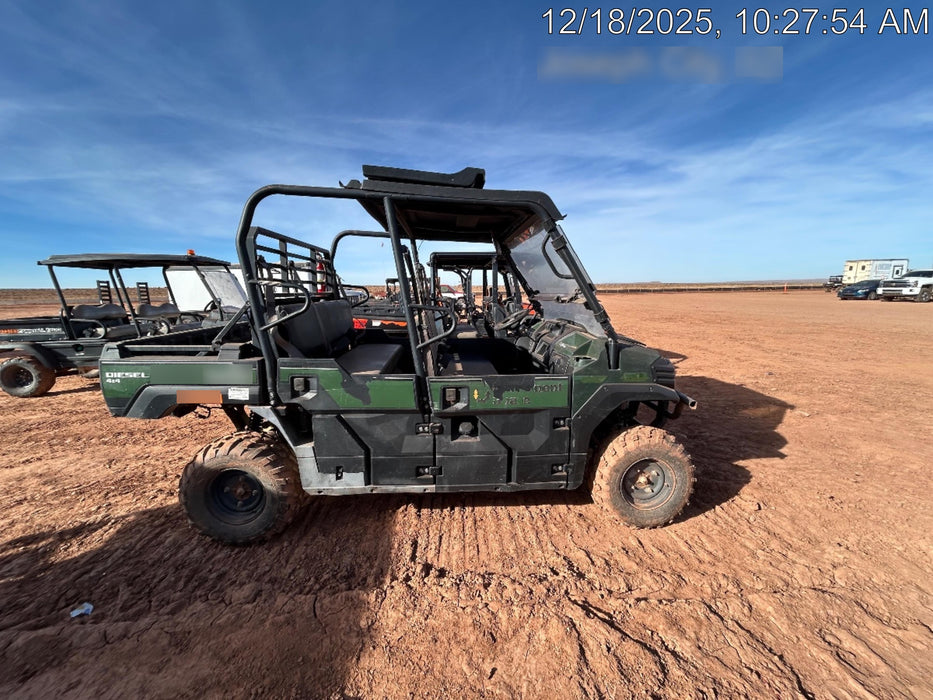 Kawasaki Mule PRO-DXT Movement Alarm, Beacon, Hard Top, ES Track Hardware