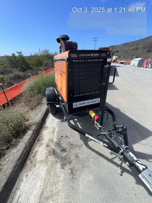 2022 Lincoln Electric Vantage 549X VANTAGE 549X READY-PAK 3